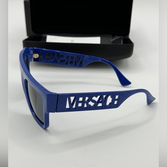Versace Bluette Browbar Sunglasses - Picture 5 of 11